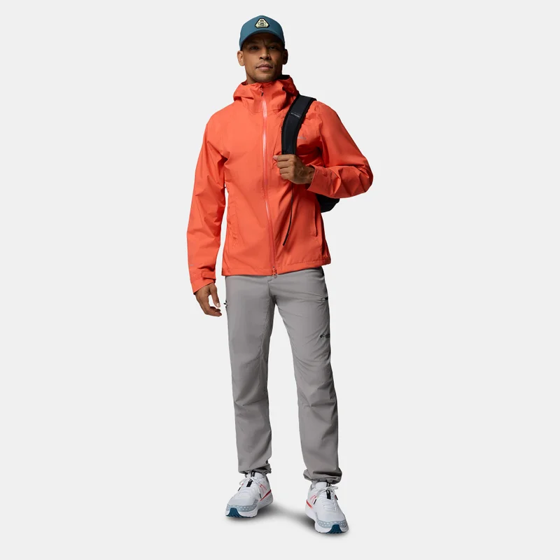 Columbia Orange Men's Trailborne Hiking Shell Jacket for Men | Best Price UAE